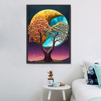Arbre Diy Kits Peintures Par Numéros MJ8688