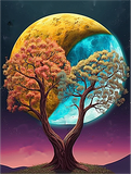 Arbre Diy Kits Peintures Par Numéros MJ8688