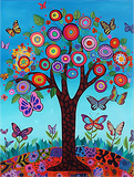 Arbre Diy Kits Peintures Par Numéros MJ8693
