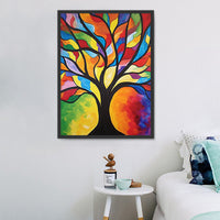 Arbre Diy Kits Peintures Par Numéros MJ8695