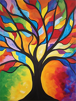 Arbre Diy Kits Peintures Par Numéros MJ8695