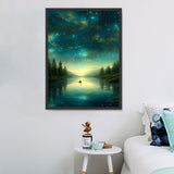 Nature Diy Kits Acrylique Peintures Par Numéros Pour Adulte Enfant MJ8893