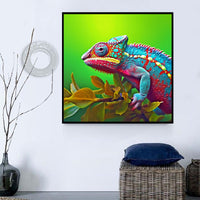 Animal Diy Kits Acrylique Peintures Par Numéros Pour Adulte Enfant MJ8976