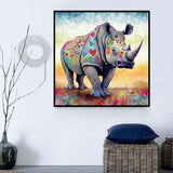 Animal Diy Kits Acrylique Peintures Par Numéros Pour Adulte Enfant MJ8978