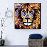 Lion Diy Kits Acrylique Peintures Par Numéros Pour Adulte Enfant DS180625200