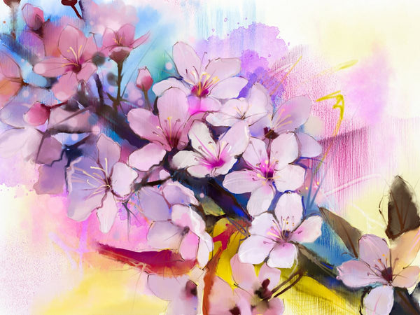 Fleur Diy Kits Peintures Par Numéros DS66439685