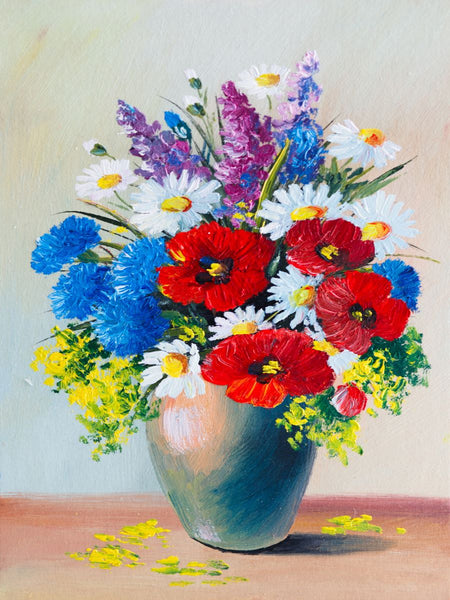 Fleur Diy Kits Peintures Par Numéros DS76040383