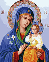 Réligion Diy Kits Acrylique Peintures Par Numéros Pour Adulte Enfant GX29081