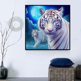 Tigre Diy Kits Acrylique Peintures Par Numéros Pour Adulte Enfant MJ1185