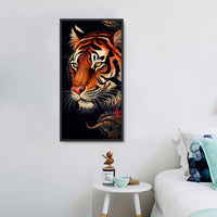 Tigre Diy Kits Acrylique Peintures Par Numéros Pour Adulte Enfant MJ1211