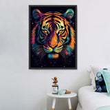 Tigre Diy Kits Acrylique Peintures Par Numéros Pour Adulte Enfant MJ1227