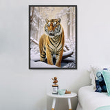Tigre Diy Kits Acrylique Peintures Par Numéros Pour Adulte Enfant MJ1239