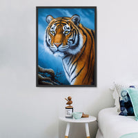 Tigre Diy Kits Acrylique Peintures Par Numéros Pour Adulte Enfant MJ1242