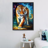 Tigre Diy Kits Acrylique Peintures Par Numéros Pour Adulte Enfant MJ1254