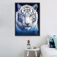 Tigre Diy Kits Acrylique Peintures Par Numéros Pour Adulte Enfant MJ1267