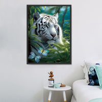 Tigre Diy Kits Acrylique Peintures Par Numéros Pour Adulte Enfant MJ1275