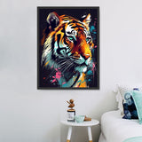 Tigre Diy Kits Acrylique Peintures Par Numéros Pour Adulte Enfant MJ1278
