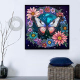 Papillon Diy Kits Acrylique Peintures Par Numéros Pour Adulte Enfant MJ1508