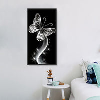 Papillon Diy Kits Acrylique Peintures Par Numéros Pour Adulte Enfant MJ1514