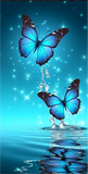 Papillon Diy Kits Acrylique Peintures Par Numéros Pour Adulte Enfant MJ1522