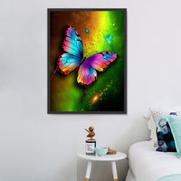 Papillon Diy Kits Acrylique Peintures Par Numéros Pour Adulte Enfant MJ1535