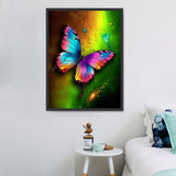 Papillon Diy Kits Acrylique Peintures Par Numéros Pour Adulte Enfant MJ1535
