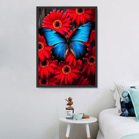Papillon Diy Kits Acrylique Peintures Par Numéros Pour Adulte Enfant MJ1543
