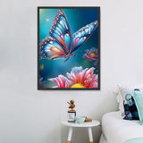 Papillon Diy Kits Acrylique Peintures Par Numéros Pour Adulte Enfant MJ1544