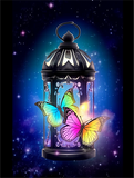 Papillon Diy Kits Acrylique Peintures Par Numéros Pour Adulte Enfant MJ1552