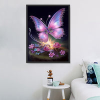 Papillon Diy Kits Acrylique Peintures Par Numéros Pour Adulte Enfant MJ1556