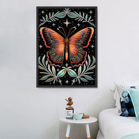 Papillon Diy Kits Acrylique Peintures Par Numéros Pour Adulte Enfant MJ1564