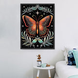Papillon Diy Kits Acrylique Peintures Par Numéros Pour Adulte Enfant MJ1564