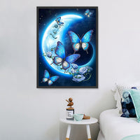 Papillon Diy Kits Acrylique Peintures Par Numéros Pour Adulte Enfant MJ1572
