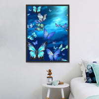 Papillon Diy Kits Acrylique Peintures Par Numéros Pour Adulte Enfant MJ1575