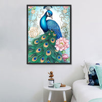Paon Diy Kits Peintures Par Numéros MJ1609