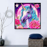 Licorne Diy Kits Acrylique Peintures Par Numéros Pour Adulte Enfant MJ1645