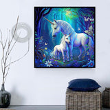 Licorne Diy Kits Acrylique Peintures Par Numéros Pour Adulte Enfant MJ1650