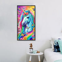 Licorne Diy Kits Acrylique Peintures Par Numéros Pour Adulte Enfant MJ1655