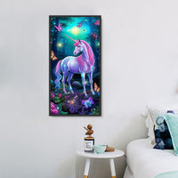 Licorne Diy Kits Acrylique Peintures Par Numéros Pour Adulte Enfant MJ1657