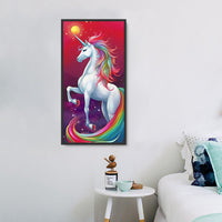Licorne Diy Kits Acrylique Peintures Par Numéros Pour Adulte Enfant MJ1660