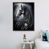 Licorne Diy Kits Acrylique Peintures Par Numéros Pour Adulte Enfant MJ1662