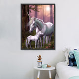 Licorne Diy Kits Acrylique Peintures Par Numéros Pour Adulte Enfant MJ1664