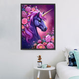 Licorne Diy Kits Acrylique Peintures Par Numéros Pour Adulte Enfant MJ1668