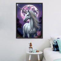 Licorne Diy Kits Acrylique Peintures Par Numéros Pour Adulte Enfant MJ1669