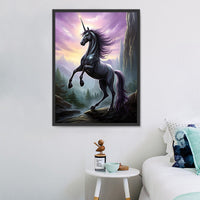 Licorne Diy Kits Acrylique Peintures Par Numéros Pour Adulte Enfant MJ1671