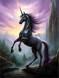 Licorne Diy Kits Acrylique Peintures Par Numéros Pour Adulte Enfant MJ1671