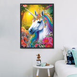 Licorne Diy Kits Acrylique Peintures Par Numéros Pour Adulte Enfant MJ1673