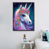 Licorne Diy Kits Acrylique Peintures Par Numéros Pour Adulte Enfant MJ1674