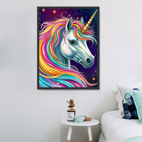 Licorne Diy Kits Acrylique Peintures Par Numéros Pour Adulte Enfant MJ1678