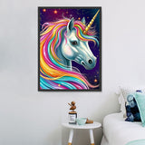 Licorne Diy Kits Acrylique Peintures Par Numéros Pour Adulte Enfant MJ1678